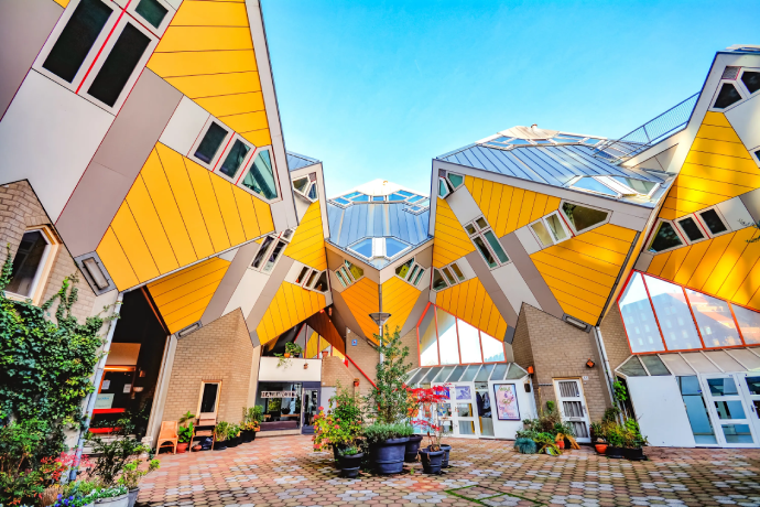 Maisons cubes de Rotterdam