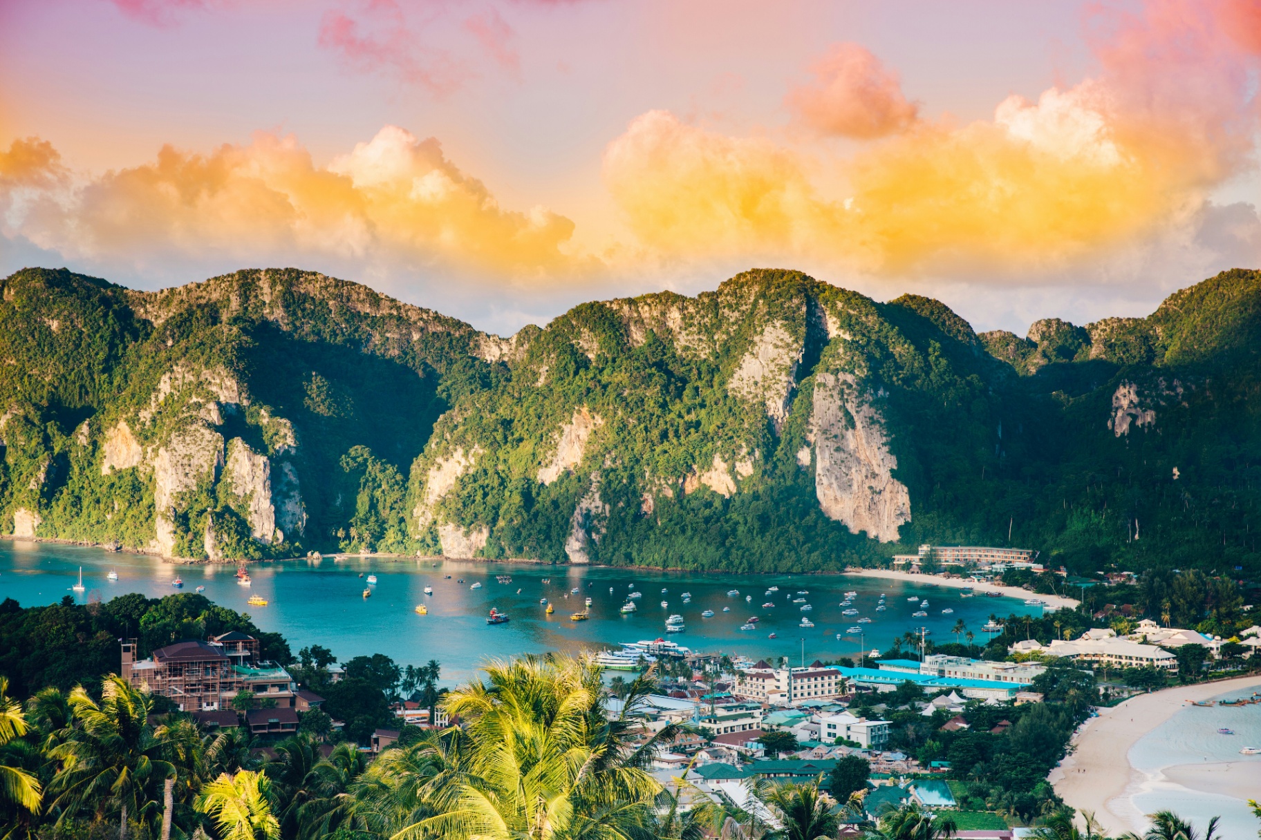 Baie tropicale en Thaïlande