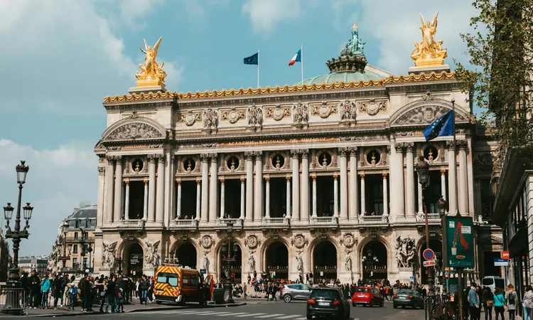 Palais Garnier Place de l'Opera Paris France